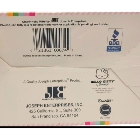 Chia Hello Kitty Handmade Decorative Planter New AV - Picture 5 of 5